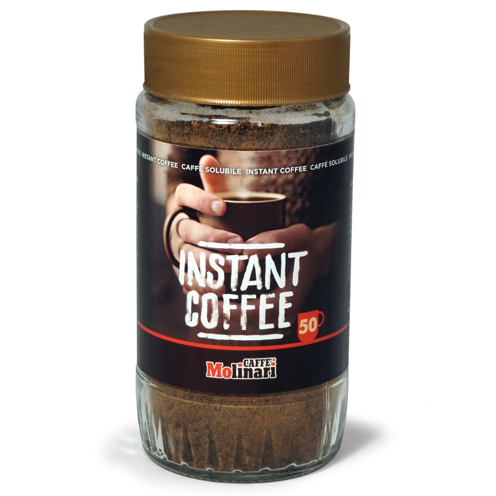 Molinari instant kaffe (100g) er udgået